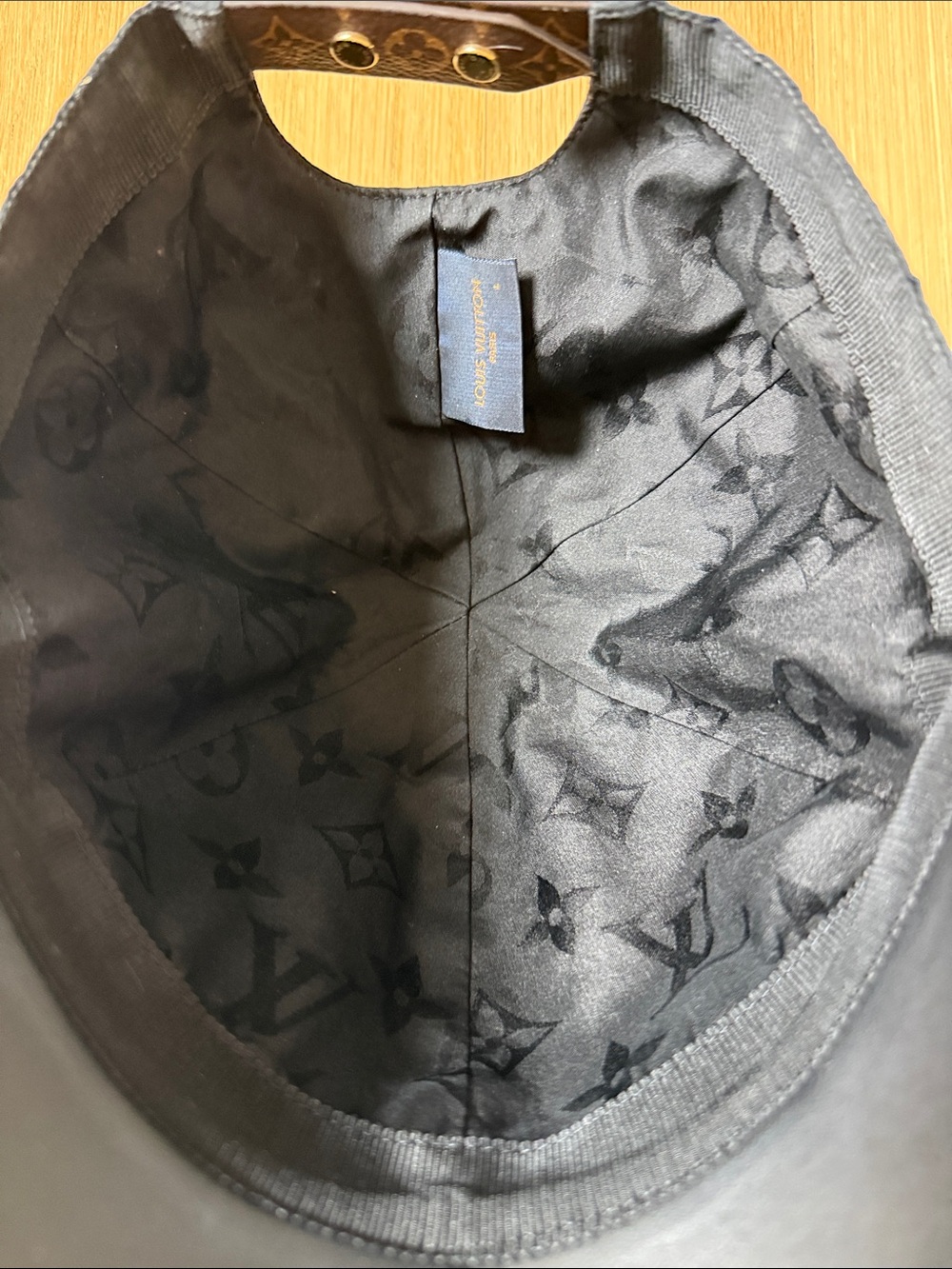 Louis Vuitton Black & Brown Monogram Get Ready Baseball Cap, L - Picture 7 of 13